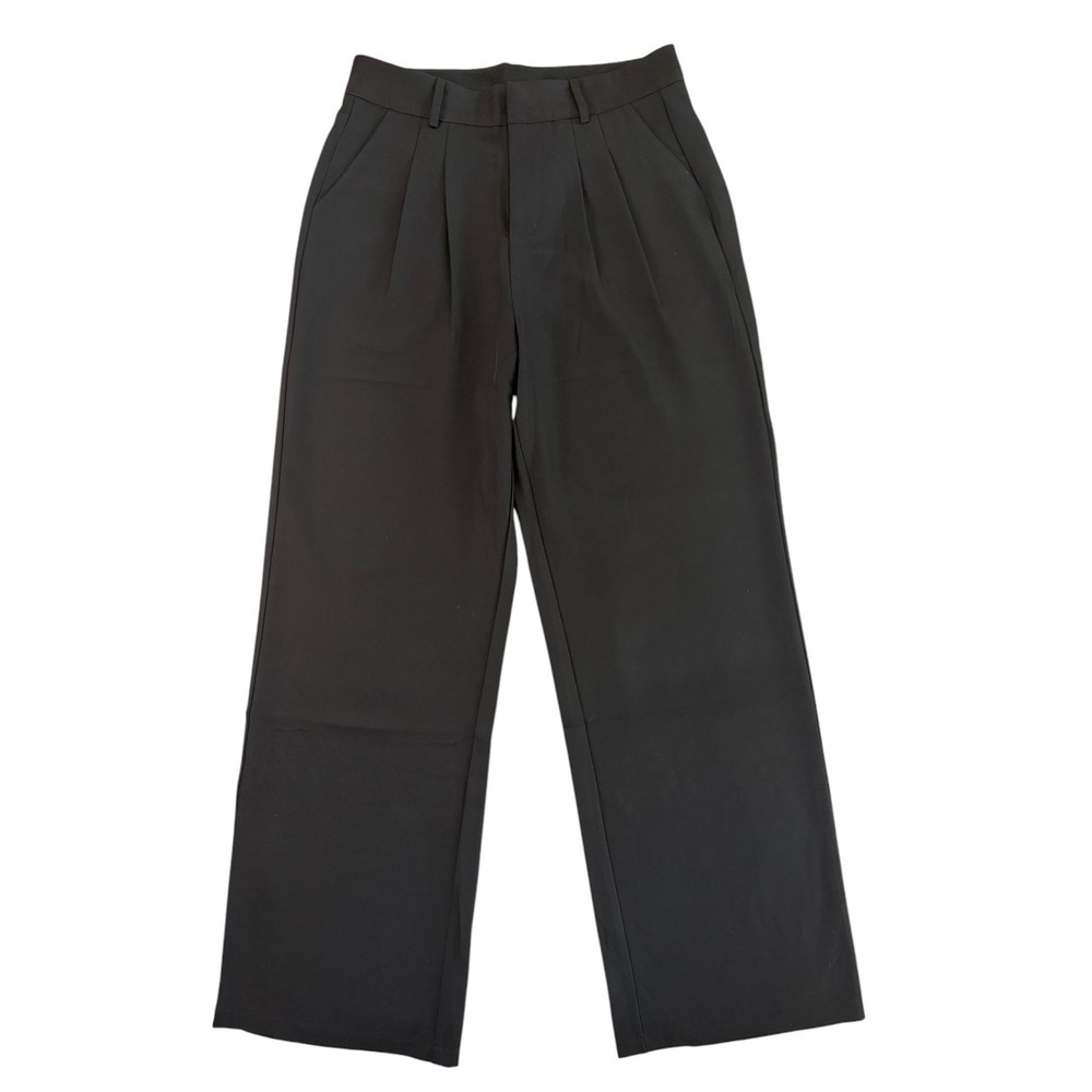 NIMIN Women's High Waisted Pleated Wide Leg Casual Pants - Sz Medium - NWOT
